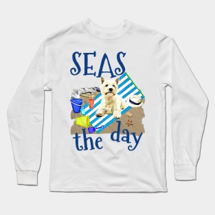 WAVES Westie Long Sleeve T-Shirt